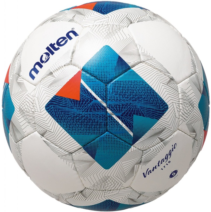 Minge fotbal Molten F5N1710, marime 5, pentru antrenament, piele PVC/PU