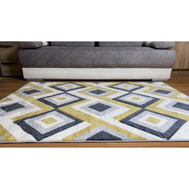 Den. Linett sárga 2404 60x110cm szőnyeg