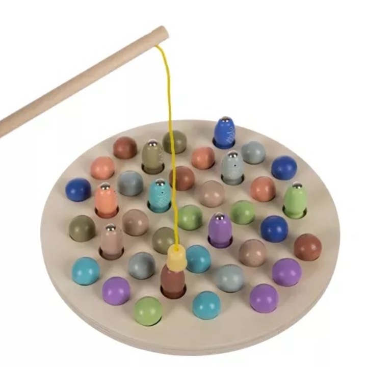 Mágneses horgászjáték "Halászat", színes