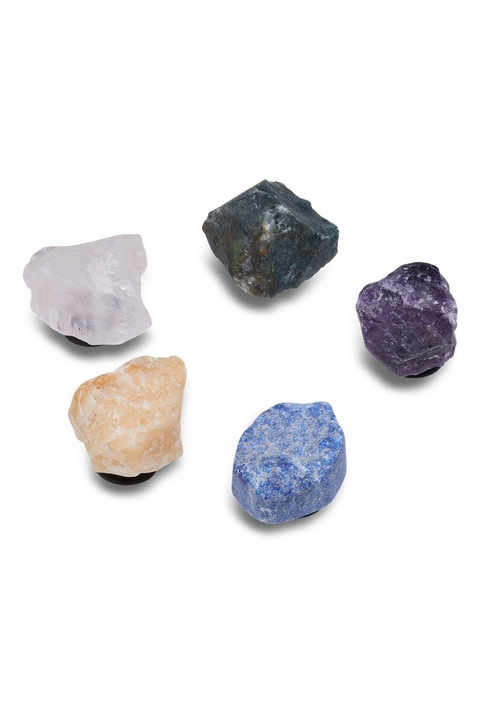 Crocs, Джибиц - 5 части, Оранжев, Виолетов