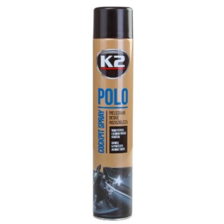 К2 гланцов силиконов спрей за табло на автомобил 750 мл