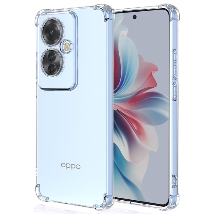 ΠΠ΅ΠΉΡ Π·Π° Oppo Reno11 F - Shockproof Clear Silicone - ΠΡΠΎΠ·ΡΠ°ΡΠ΅Π½