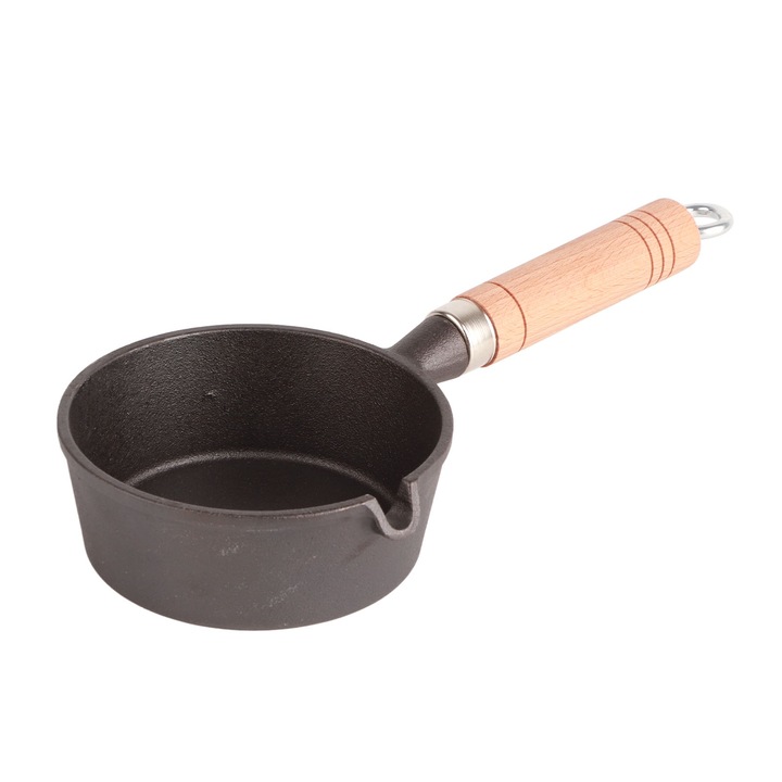 Tigaie mica pentru oua prajite, Mmgoqqt, Non-stick, Fier, 13x4cm