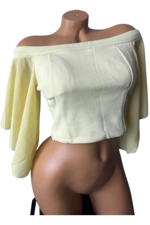 Горнище с воал в стил камбана Mode, размер SM, полиестер