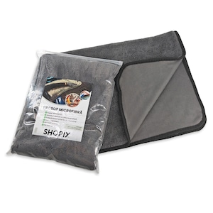 Prosop auto Shopix, ultra absorbant, microfibra, 800 GSM, 60x80 cm