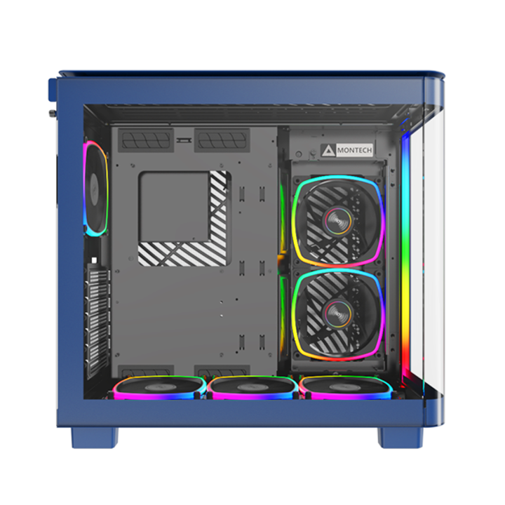 Компютърна кутия Montech KING 95 PRO, Prussian blue
