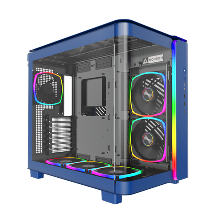 Компютърна кутия Montech KING 95 PRO, Prussian blue