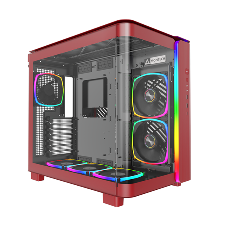 Компютърна кутия Montech KING 95 PRO, Red