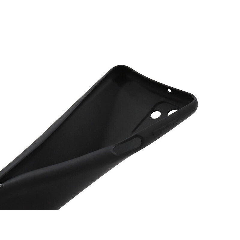 BestCase® Husa 0.8MM Slim Silicon, Compatibila Cu Motorola Moto G85, Rezistenta la uzura, Protectie Camera, Negru mat