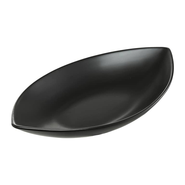 Ambition Salsa tálka csónakforma 30.5 cm fekete
