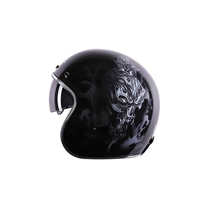 Motoros sisak, kaliforniai-éteri modell, m-es méret