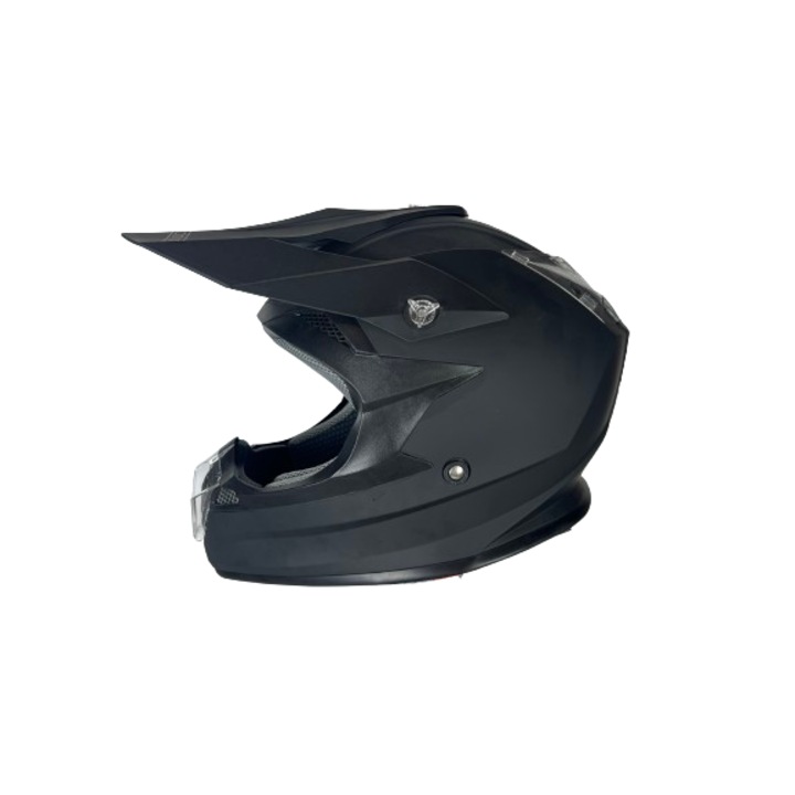 Motoros sisak, lovag fekete modell, m-es méret