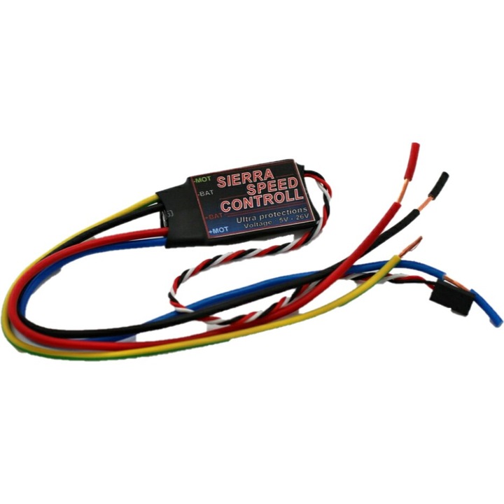 Regulator 5-26V/ 10A pentru motor cu perii, pentru navomodele