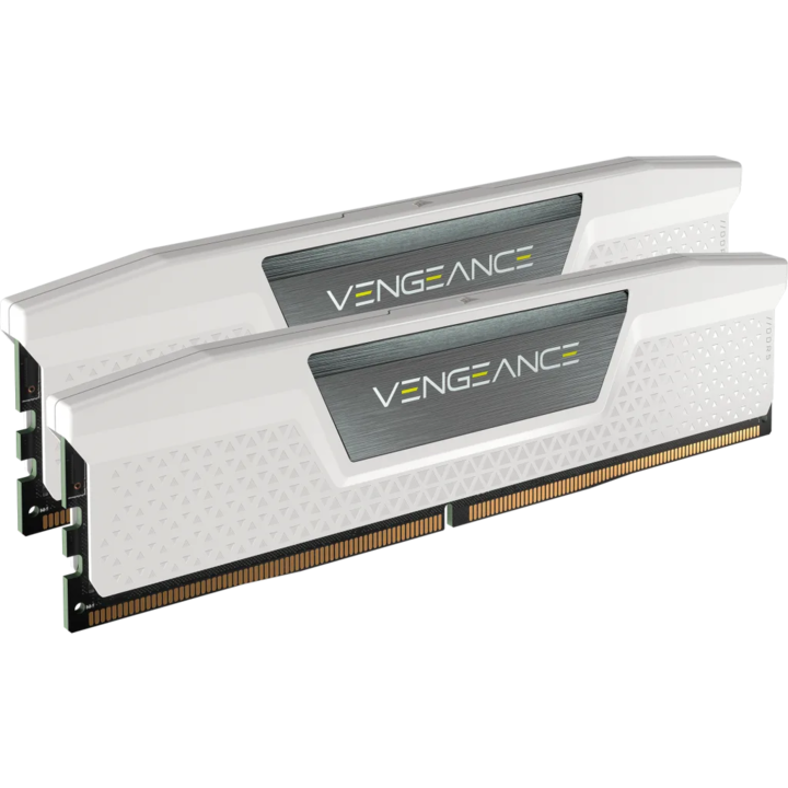 Memória Corsair Vengeance 32 GB, DDR5, 5600 MHz, CL40, 2x16 GB, 1,25 V, XMP 3.0, Intel XMP, fehér