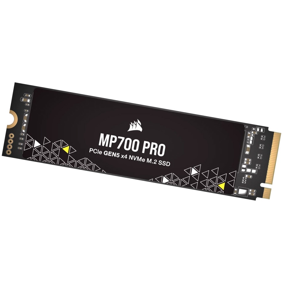 内蔵型SSD Corsair MP700 PRO 2TB M.2 SSD PCIe Gen5 SSD Corsair MP700 PRO, 2TB, PCIe Gen 5.0 x4, NVMe, M.2, Negru