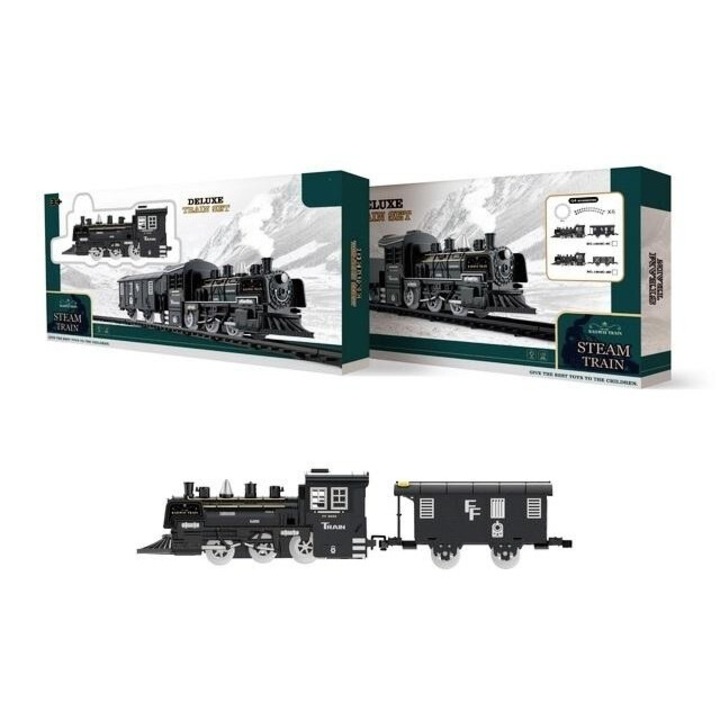 SWEDE Toy Train, műanyag, fekete, 3 év+