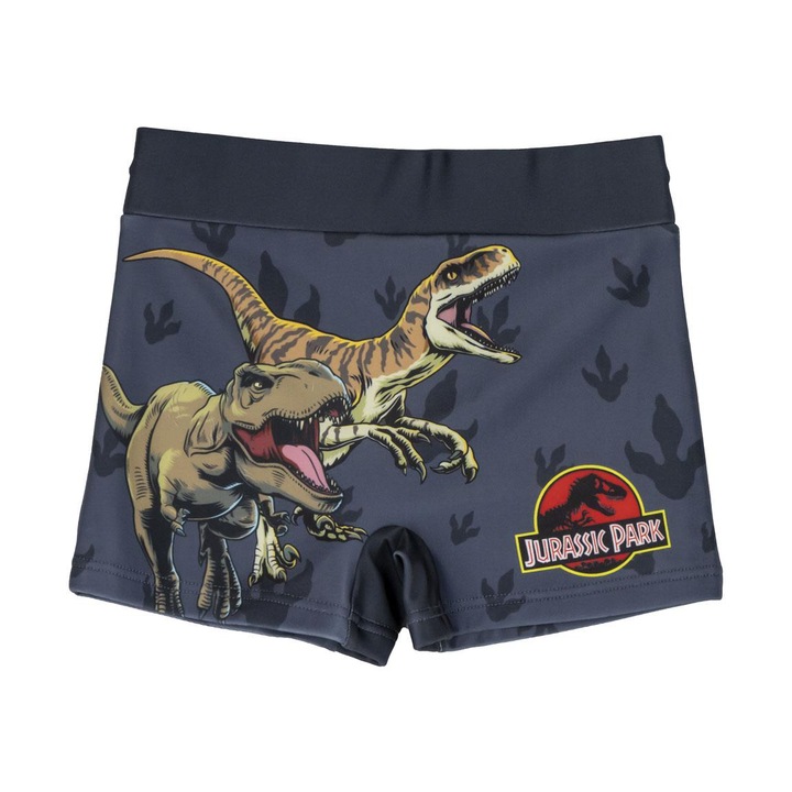 Boxeri baie baieti Jurassic Park 25791, Gri