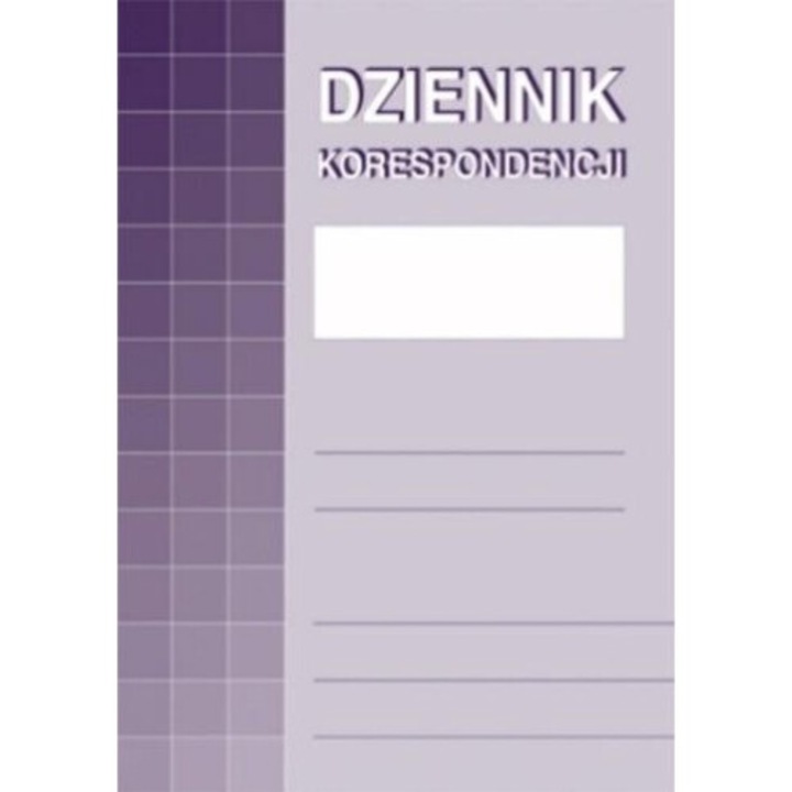 Levelezési napló Michalczyk i Prokop, A4, ofszet, 40 oldal, 210x298mm