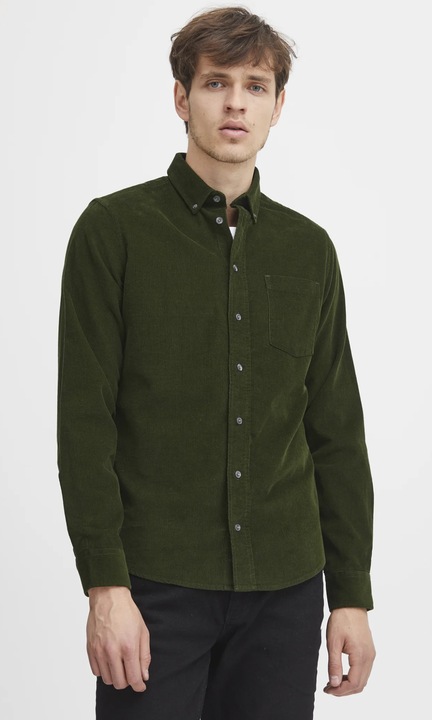 Atmeneti velur ing, Casual Friday, pamut, zold, Zöld