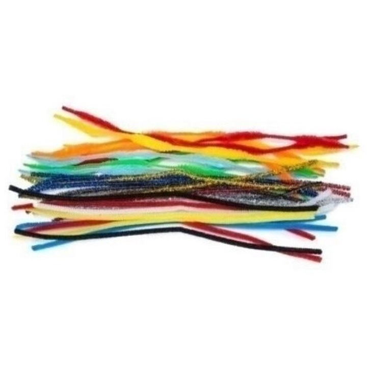 Set Artizanat Brewis, fire Creative, 30 bucati, 30 cm, Multicolor