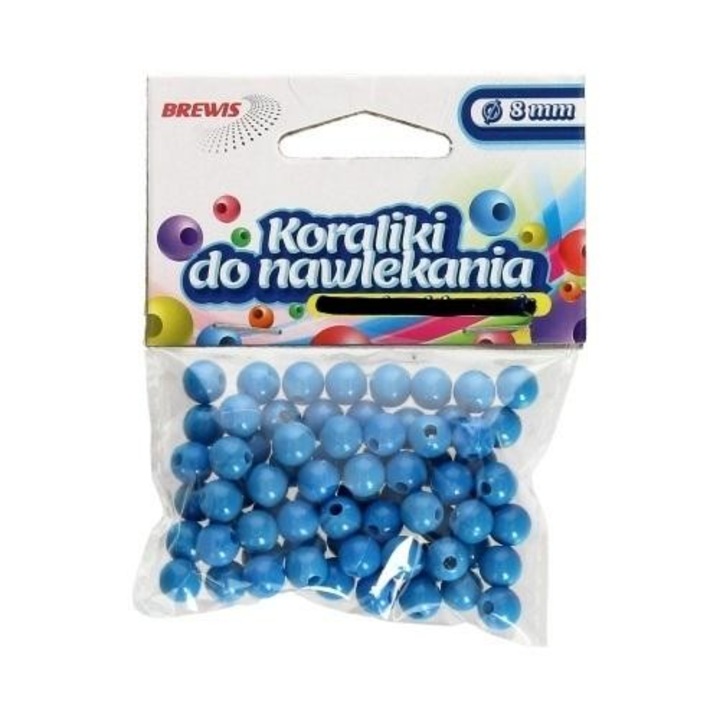 Brewis gyöngyszövő készlet, kék, 108x78mm