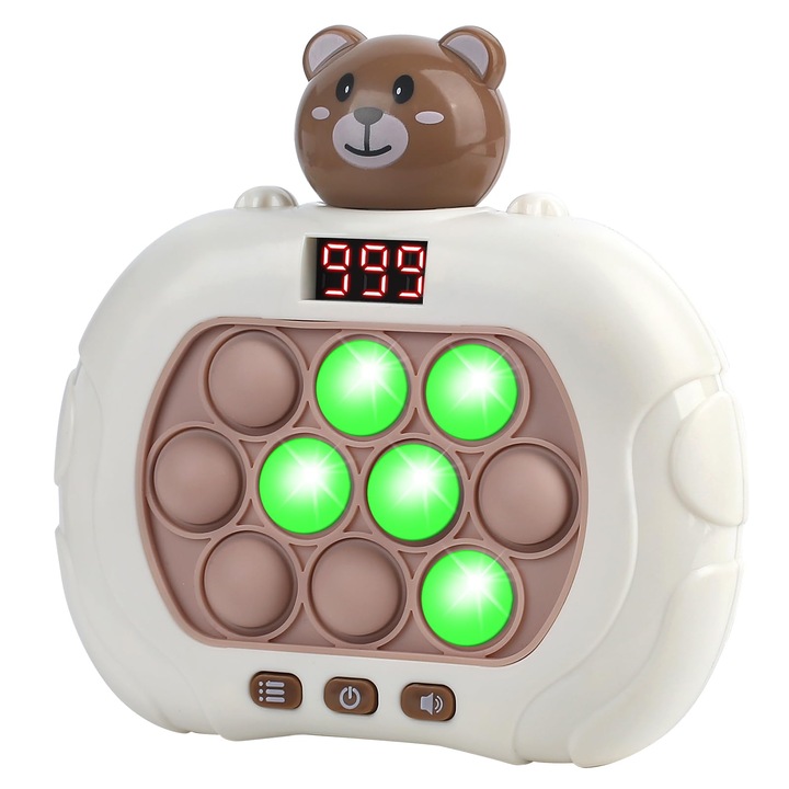 Joc interactiv DOUUCO, 6 moduri de joc, ecran LED, multicolor, ABS, 3 ani