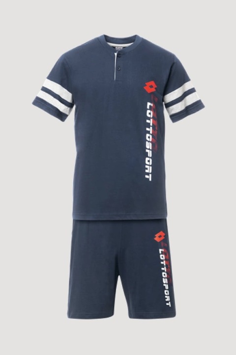 Pijamale barbati Lotto LP1150, Bleumarin, S