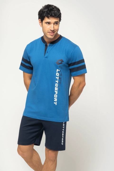 Pijamale Barbati - Lotto LP1150, Albastru, S