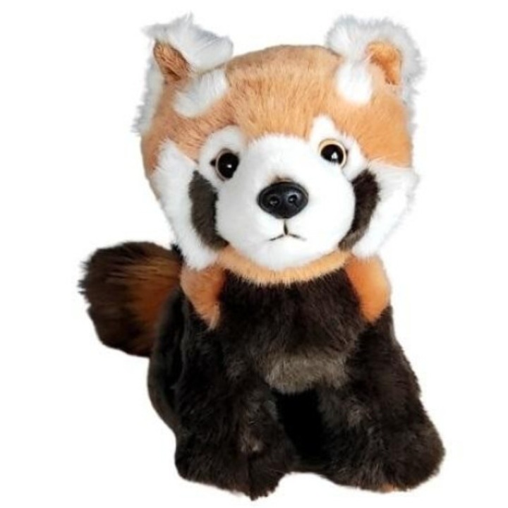 Jucarie de plus Dubi, Panda rosu, 19 cm, multicolor