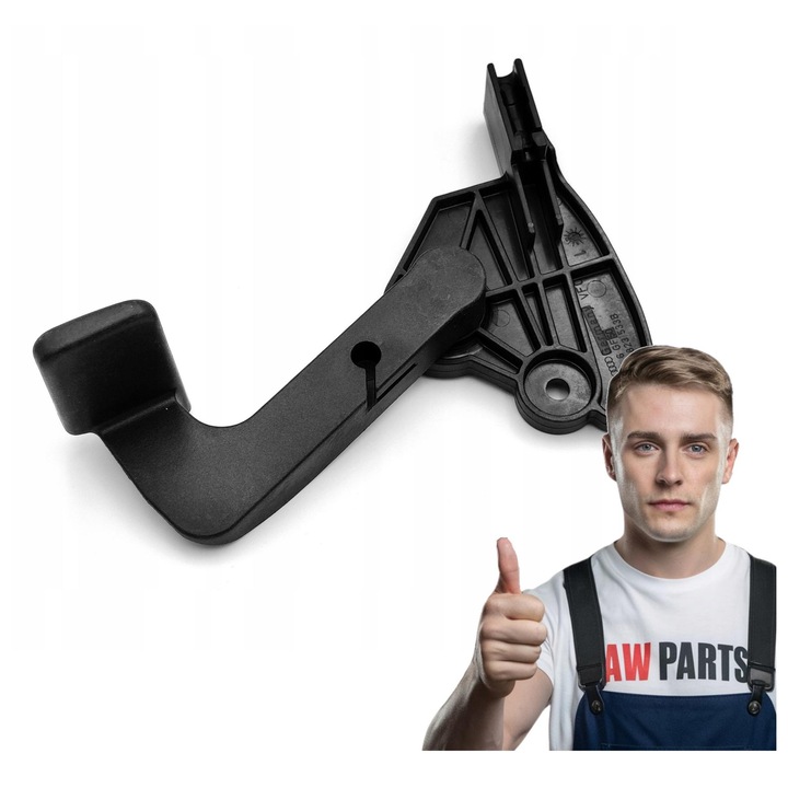 Maner De Deschidere A Capotei, Audi, 8E1823533B, Original, Garantie, Aplicatie Pentru Toate Modelele, Negru