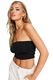 Bustiera bumbac, model 6074, Negru