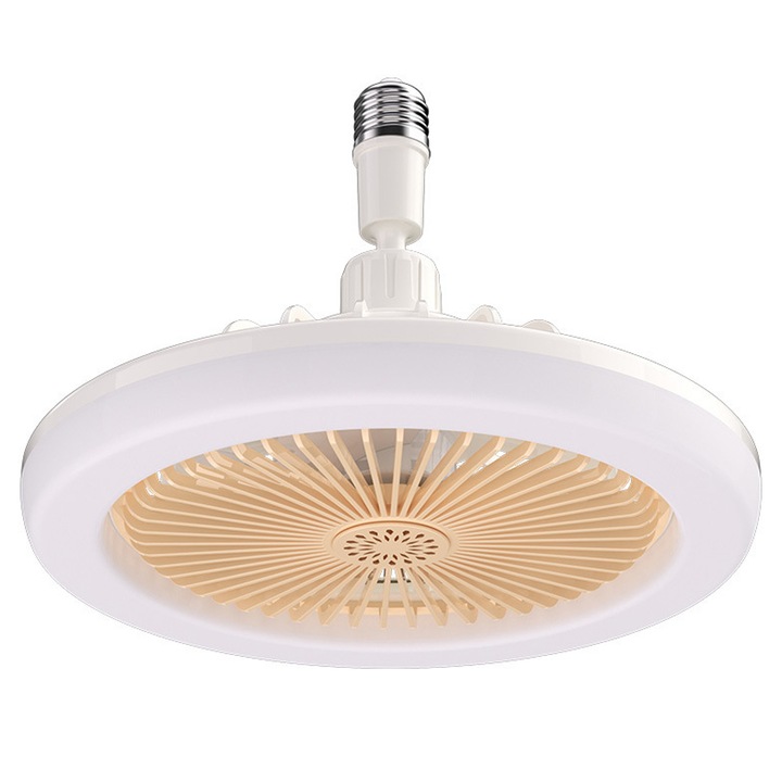 LED вентилатор за таван с дистанционно управление, 30W, 3 скорости, 3 цвята, за спалня, офис