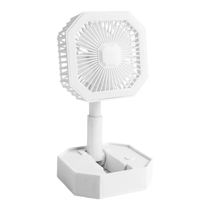 Къмпинг вентилатор с LED фенер, акумулаторен вентилатор, преносим вентилатор за палатка, USB настолен вентилатор със светлина за прекъсвания на тока, извънредни ситуации като ураган