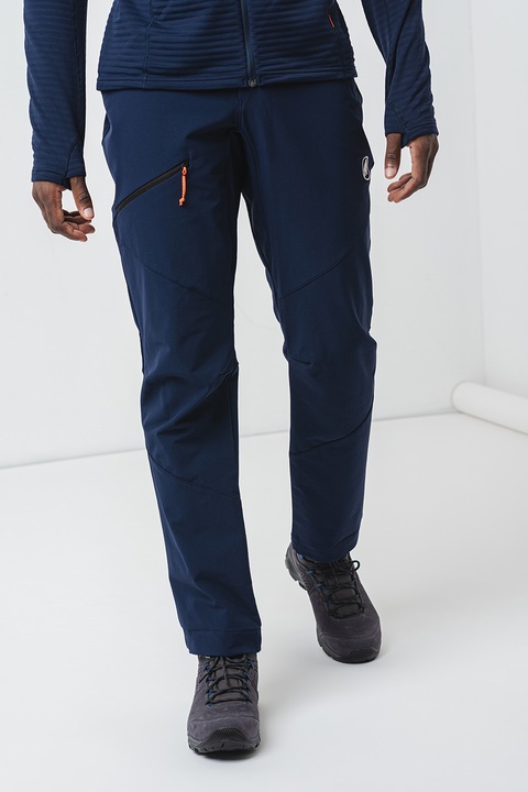 Mammut, Pantaloni pentru drumetii montane Taiss SO Softshell, Bleumarin