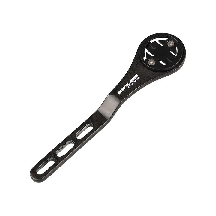 Suport GUB 692 cu prindere de ghidon bicicleta pentru Lanterna/Ceas/Cronometru/Computer/Camera din carbon, Negru
