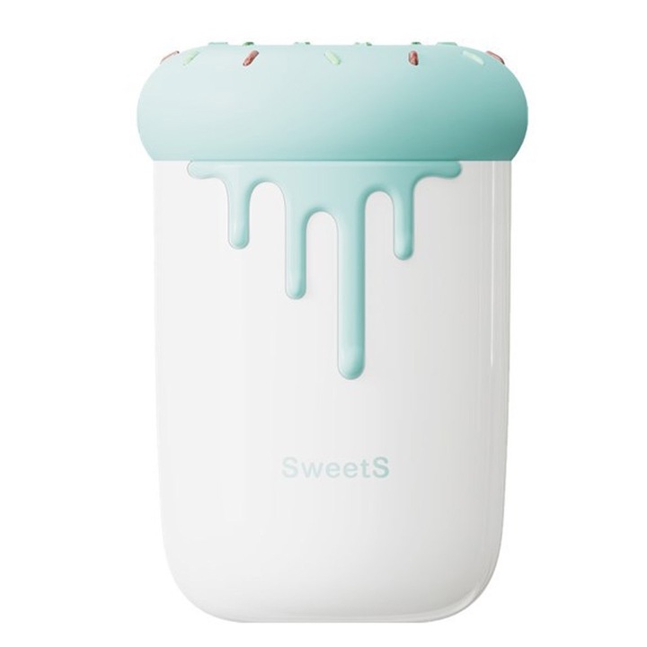 Jormftte hordozható párásító, mini, két párásítási mód, nagy kapacitású, kék