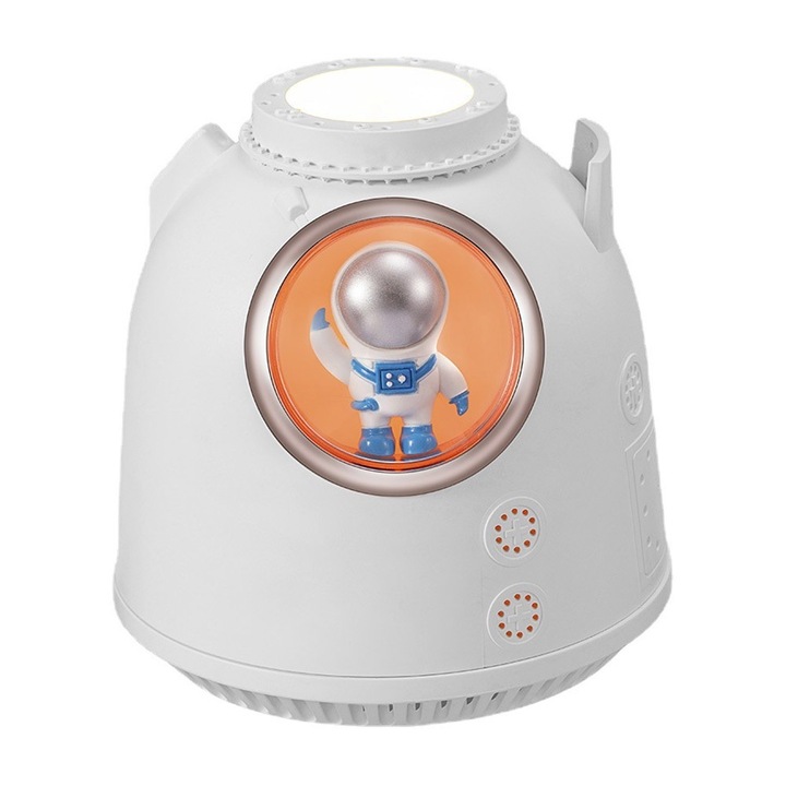 Jormftte hordozható párásító, két permetezési mód, automatikus kikapcsolás, fehér