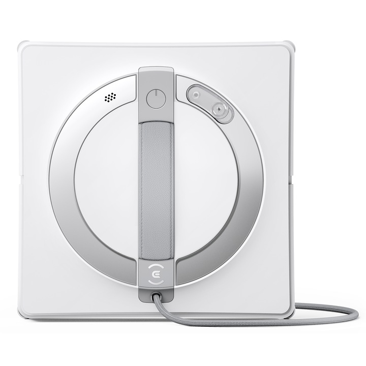 Уред за почистване на прозорци Ecovacs WINBOT W2 EU, Резервоар 60 мл, Автономност 30 м², Всмукателна мощност 2800Pa, Бял