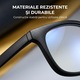 Set 2 Ochelari Protectie Calculator SuperTrends® Anti Lumina Albastra, Ochelari Gaming Fara Dioptrii Unisex, Ochelari Protectie Calculator Cu Lentile Transparente, Culoare Negru, Protectie Vizuala Pentru Laptop Telefon Tableta Televizor