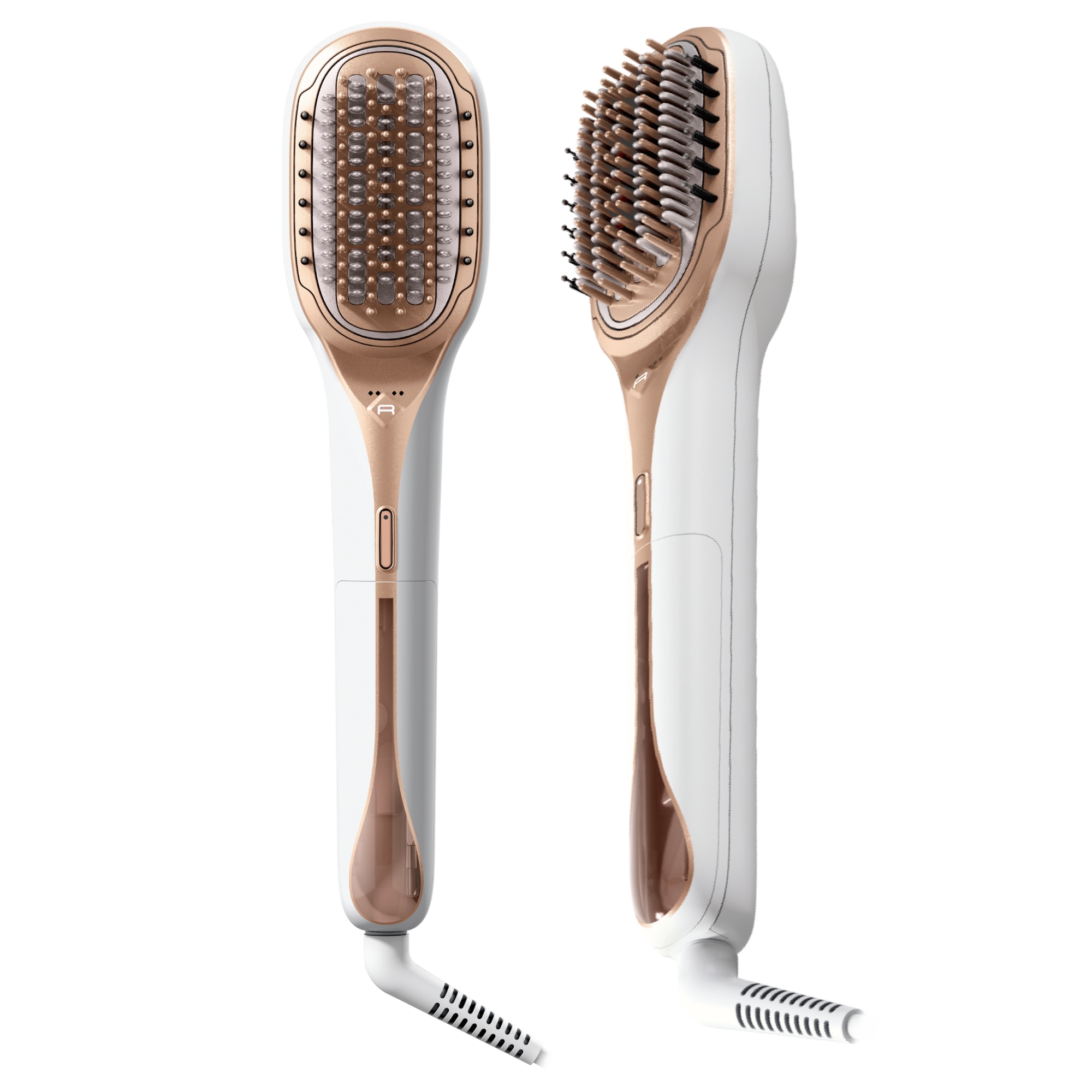 Perie reparatoare cu abur Rowenta Hair Therapist™ CF9920F0, 165 W, timp incalzire 60 secunde, tehnologie Thermal Care, peri naturali, invelis Keratin, oprire automata, afisaj LED,