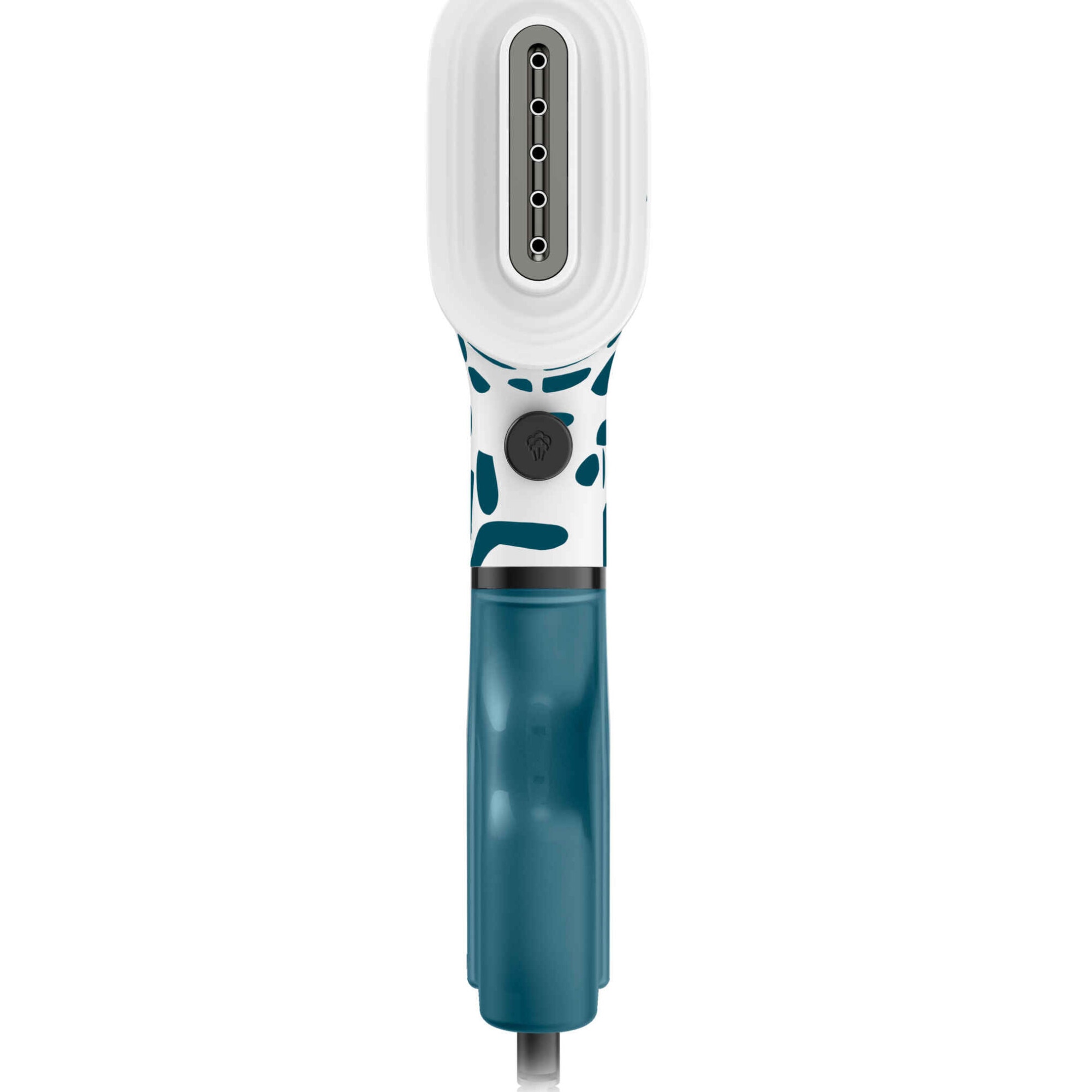 Aparat de calcat vertical cu abur Tefal Pure Pop, DT2040E1, 1300 W, abur variabil pana la 20 g/min, 2recipiente apa 70ml si 120ml, gata de utilizare in 15s, albastru/alb