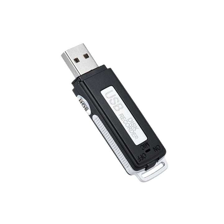 USB Stick Spy Recorder i STK8, 8GB, гласово активиране
