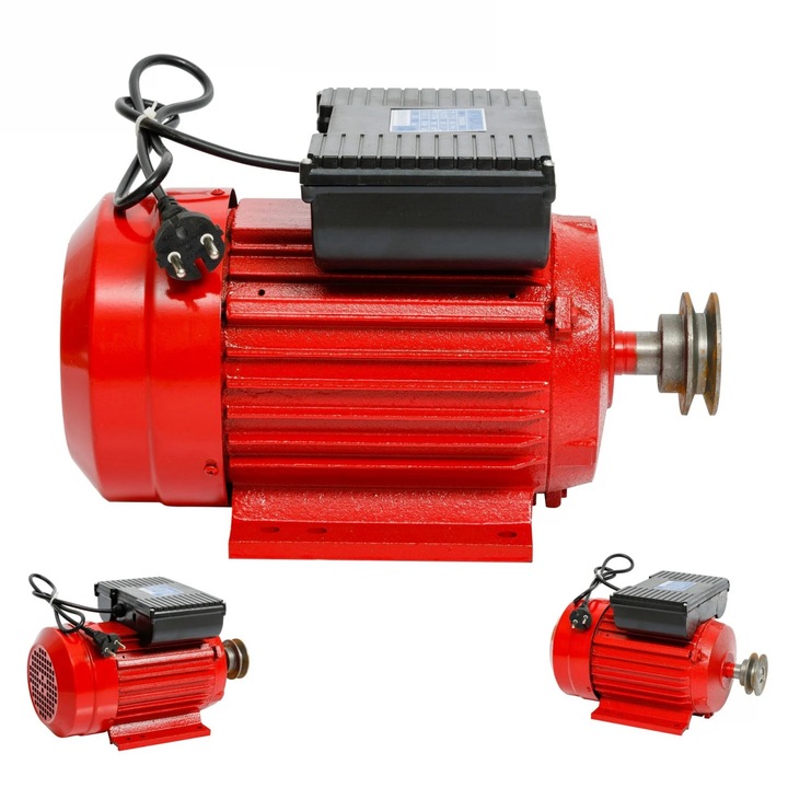Motor electric monofazat, 1.5 kW, 1500 RPM, carcasa fonta, Model YL80-4-1.5