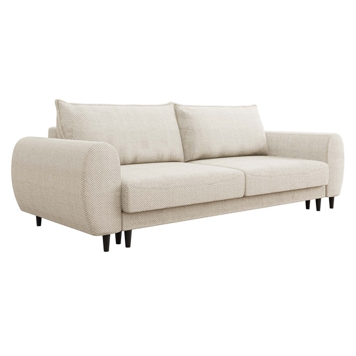 Coltar Nesene, MIRJAN24, bej deschis, 95x251x76 cm