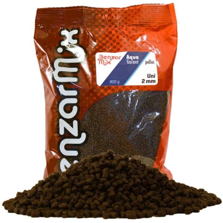 Пелети Benzar Mix Aqua Pellet, Uni, 2 мм, 800 гр