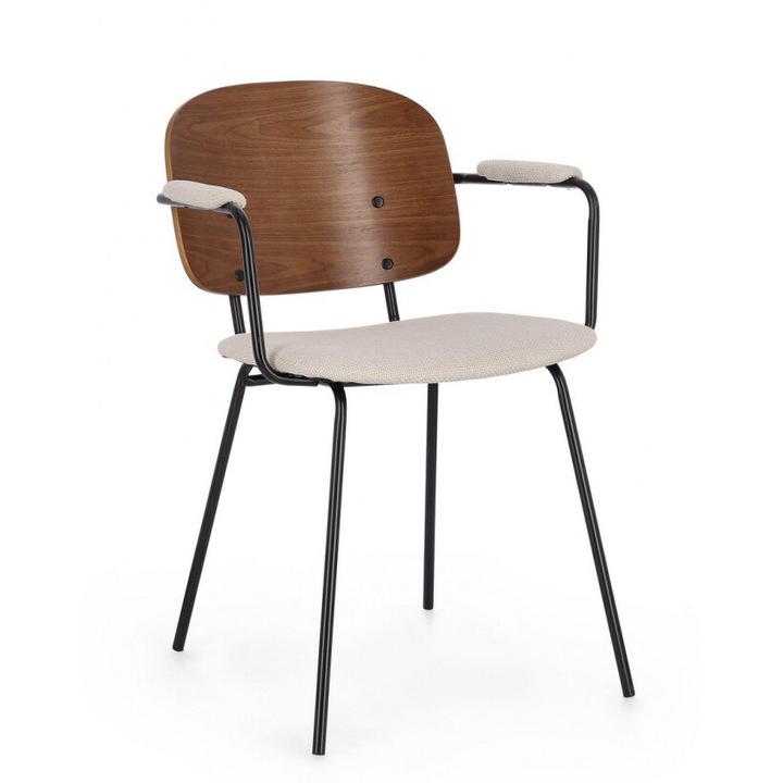 Столове Sienna, Многоцветни, 57x60x80 см, Комплект от 2