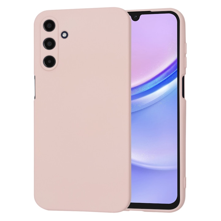 Husa pentru Samsung Galaxy A15 4G / A15 5G Techsuit soft flex pink sand