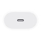 Incarcator pentru iPhone 16/16 Plus/16 Pro/16 Pro Max, Fast Charge, Type-C, Cablu, 20W, Alb