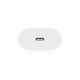 Incarcator pentru iPhone 16/16 Plus/16 Pro/16 Pro Max, Fast Charge, Type-C, Cablu, 20W, Alb