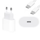 Incarcator pentru iPhone 16/16 Plus/16 Pro/16 Pro Max, Fast Charge, Type-C, Cablu, 20W, Alb